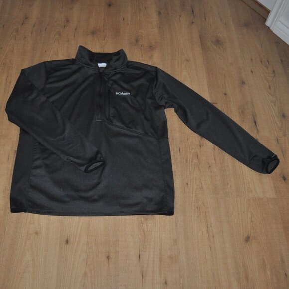 COLUMBIA park view half zip men's XL sweater - Picture 7 of 7
